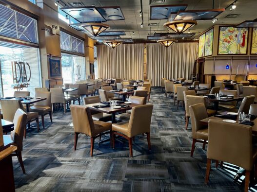 INSIDE A RESTAURANT